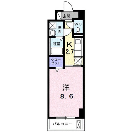 百舌鳥梅町３丁マンションの物件間取画像